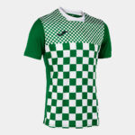 Tricou fotbal Joma Flag III, Verde / Alb