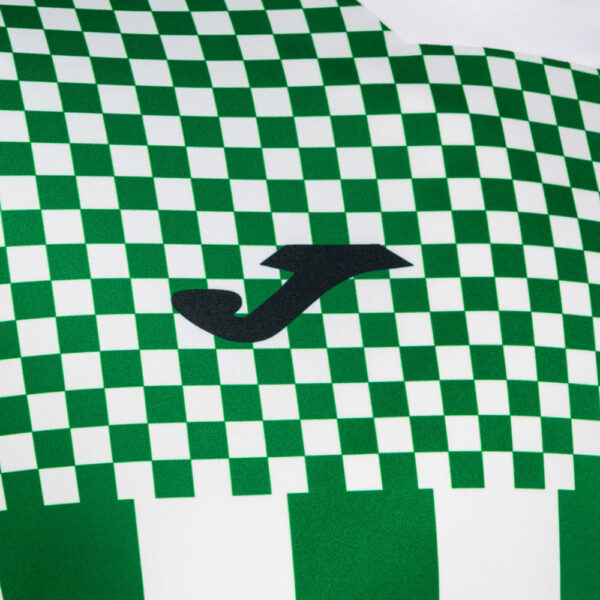 Tricou fotbal Joma Flag III, Verde / Alb - imagine 4