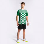 Tricou fotbal Joma Flag III, Verde / Alb - imagine 5