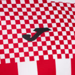 Tricou fotbal Joma Flag III, Rosu / Alb - imagine 4