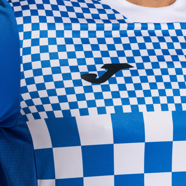 Tricou fotbal Joma Flag III, Albastru Royal / Alb - imagine 8