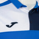 Tricou polo Joma Crew V, Albastru Royal / Bleumarin - imagine 3
