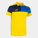 Tricou polo Joma Crew V, Galben / Albastru Royal