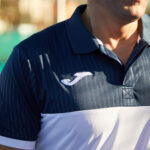 Tricou tenis Joma Montreal, Alb / Bleumarin - imagine 8