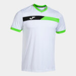 Tricou tenis Joma Court, Alb / Verde Fluo