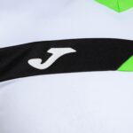 Tricou tenis Joma Court, Alb / Verde Fluo - imagine 3