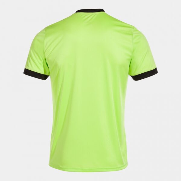 Tricou tenis Joma Court, Verde Lime / Negru - imagine 2
