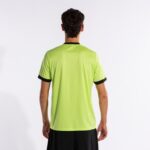 Tricou tenis Joma Court, Verde Lime / Negru - imagine 5