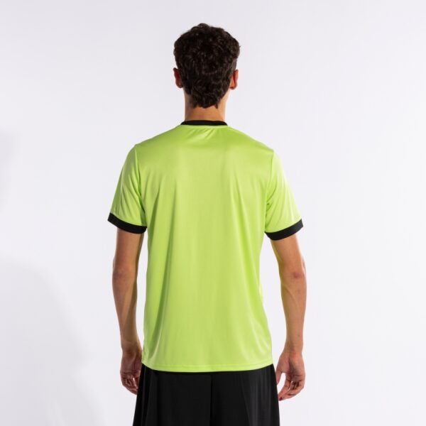 Tricou tenis Joma Court, Verde Lime / Negru - imagine 5