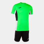 Set echipament sport Joma Danubio II, Verde Fluo / Negru
