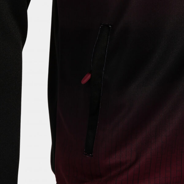 Hanorac Joma Tiger V, Negru / Visiniu - imagine 4