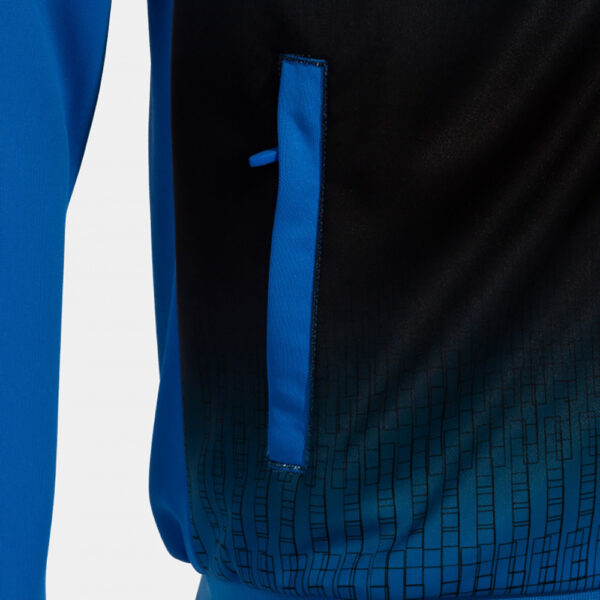 Hanorac Joma Tiger V, Albastru Royal / Negru - imagine 4