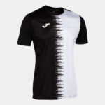 Tricou fotbal Joma City II, Negru / Alb
