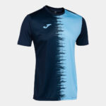 Tricou fotbal Joma City II, Bleumarin / Albastru Sky