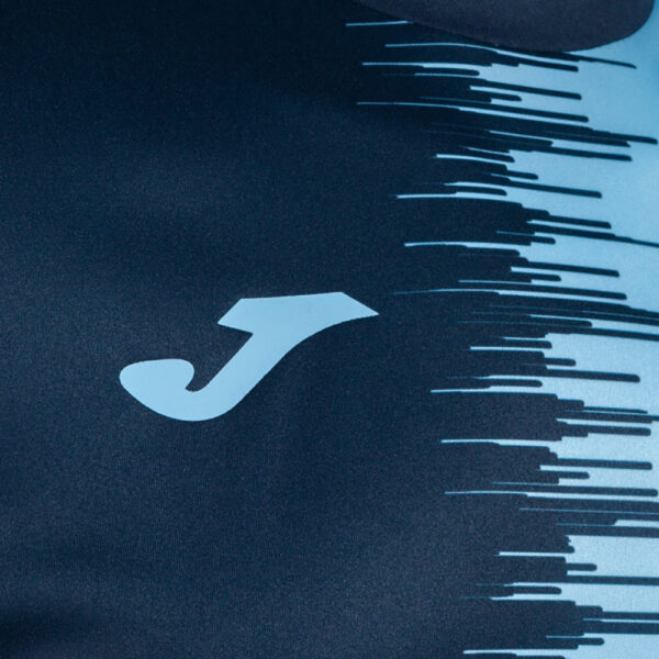 Tricou fotbal Joma City II, Bleumarin / Albastru Sky - imagine 3