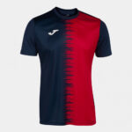Tricou fotbal Joma City II, Bleumarin / Rosu - imagine 3