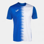 Tricou fotbal Joma City II, Albastru Royal / Alb - imagine 3