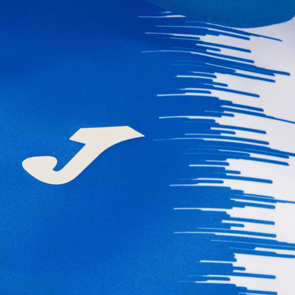 Tricou fotbal Joma City II, Albastru Royal / Alb - imagine 4