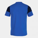 Tricou bumbac Joma Crew V, Albastru Royal / Bleumarin - imagine 2