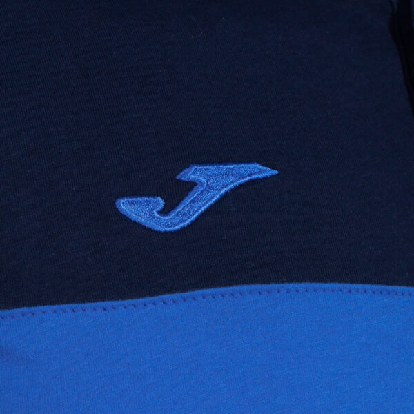Tricou polo bumbac Joma Crew V, Albastru Royal / Bleumarin - imagine 4