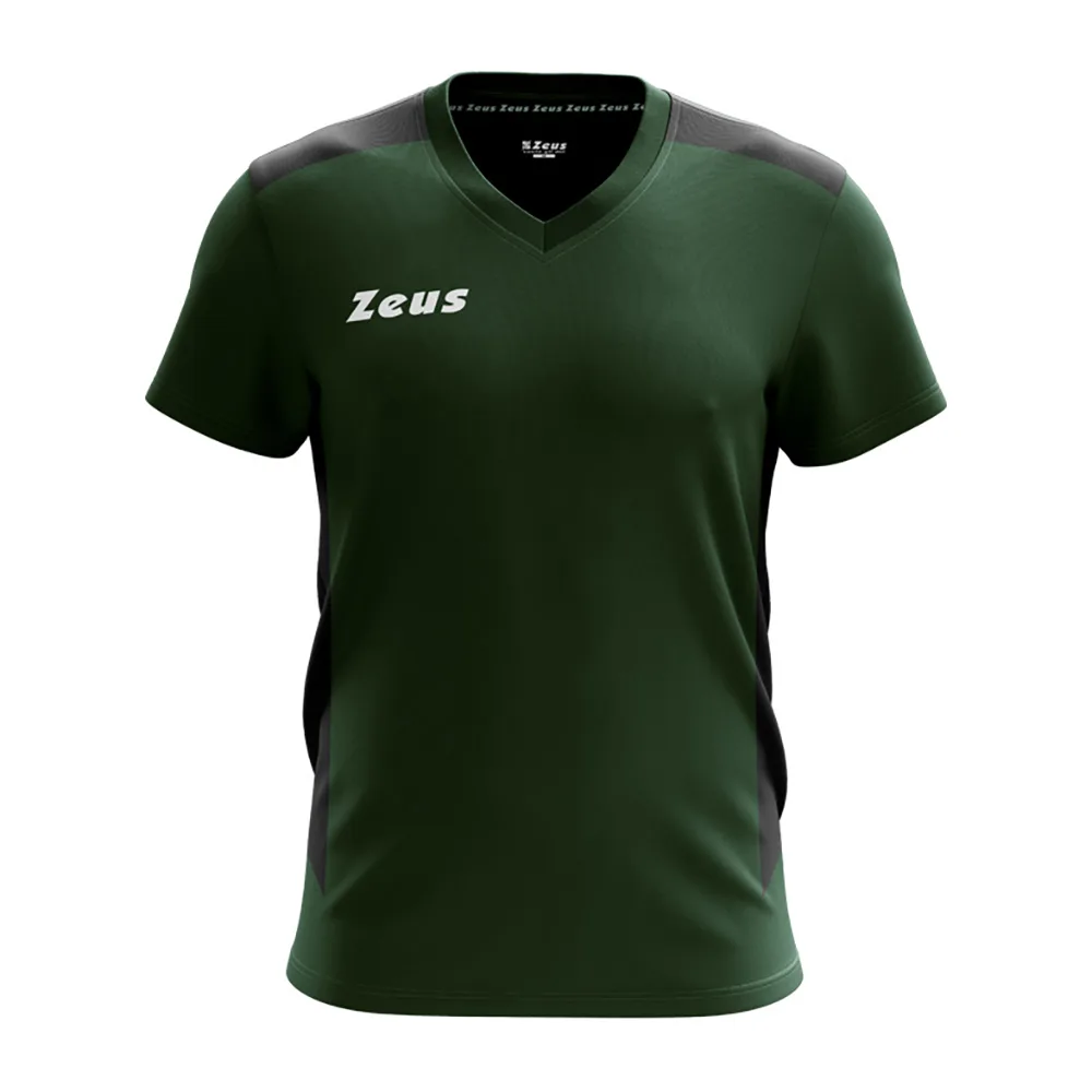 Tricou sport Zeus Start, Verde militar - imagine 1