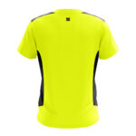 Tricou sport Zeus Start, Galben Fluo - imagine 2