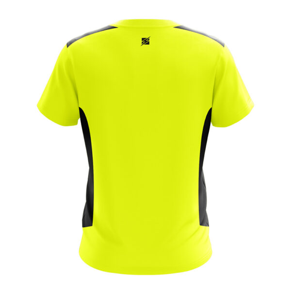 Tricou sport Zeus Start, Galben Fluo - imagine 2
