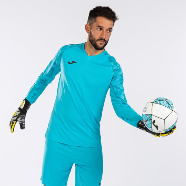 Minge fotbal Joma Challenge II, Alb / Turcoaz (Nr. 5) - imagine 3