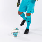 Minge fotbal Joma Challenge II, Alb / Turcoaz (Nr. 5) - imagine 4