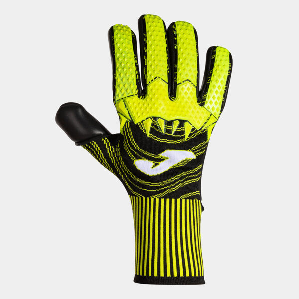 Manusi portar Joma Area 360, Negru / Galben Fluo - imagine 1