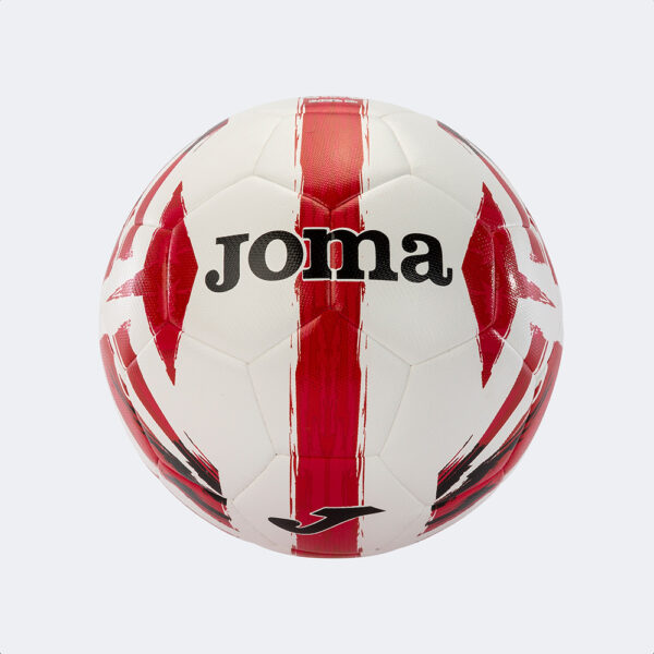 401244.206 Minge fotbal Joma Light, Alb / Rosu (Nr. 5) - imagine 1