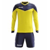 Kit echipament sportiv maneca lunga Zeus Ulysse, Galben / Bleumarin