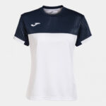 Tricou tenis dama Joma Montreal, Alb / Bleumarin - imagine 3