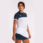 Tricou tenis dama Joma Montreal, Alb / Bleumarin - imagine 4