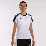 Tricou sport dama Joma Eco Championship, Alb / Negru - imagine 4