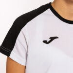 Tricou sport dama Joma Eco Championship, Alb / Negru - imagine 6