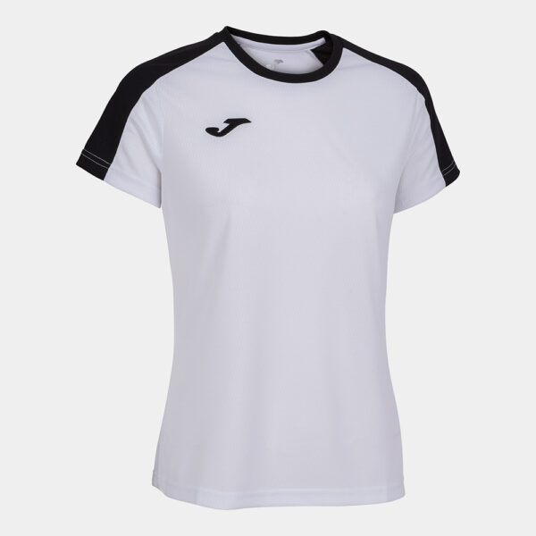 Tricou sport dama Joma Eco Championship, Alb / Negru - imagine 1