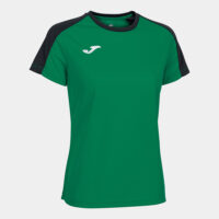 Tricou sport dama Joma Eco Championship, Verde / Negru