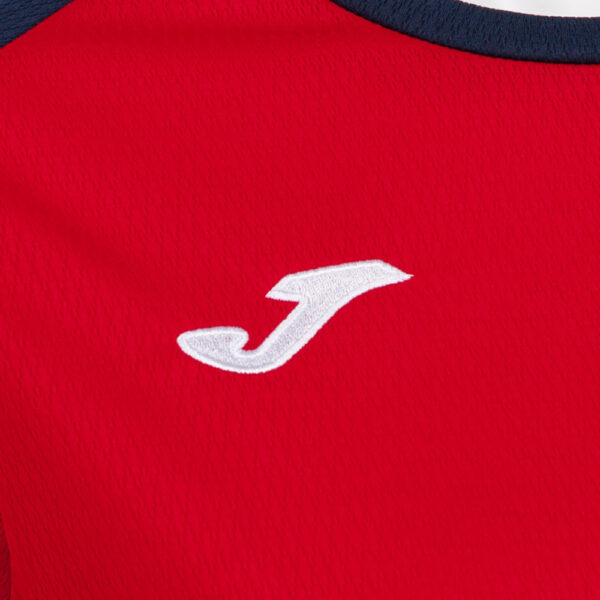 Tricou sport dama Joma Eco Championship, Rosu / Bleumarin - imagine 3