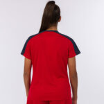 Tricou sport dama Joma Eco Championship, Rosu / Bleumarin - imagine 5