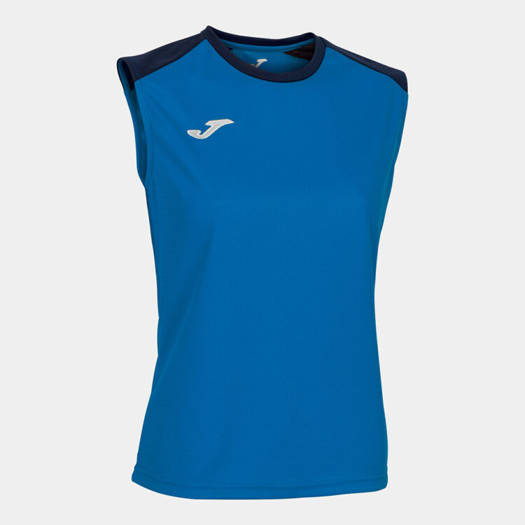 Tricou dama Joma Championship ECO, Albastru Royal / Bleumarin