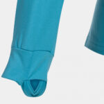 Bluza antrenament dama Joma Elite X, Turcoaz Fluo / Negru - imagine 5