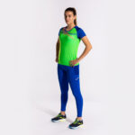Tricou alergare dama Joma Elite X, Verde Fluo / Albastru Royal - imagine 3