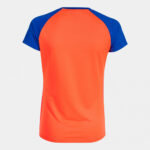 Tricou alergare dama Joma Elite X, Coral / Albastru Royal - imagine 2