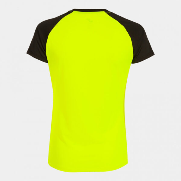Tricou alergare dama Joma Elite X, Galben Fluo / Negru - imagine 2