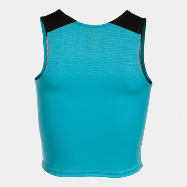 Top alergare Joma Elite X, Turcoaz Fluo / Negru - imagine 2