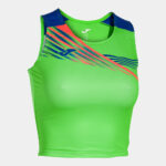 Top alergare Joma Elite X, Verde Fluo / Albastru Royal