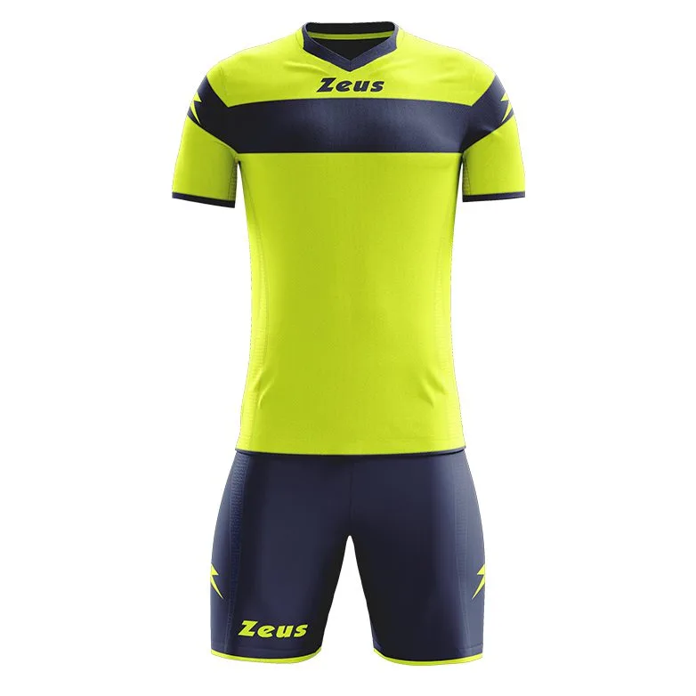 Kit echipament sportiv Zeus Apollo, Galben Fluo / Bleumarin - imagine 1