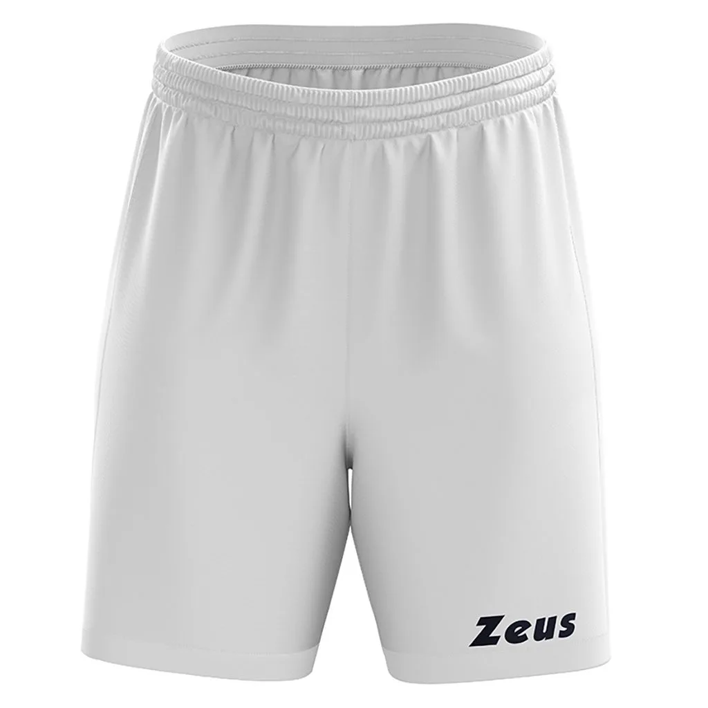 Pantaloni scurti sport Zeus Promo, Alb - imagine 1