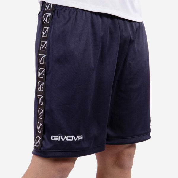 10-38 Pantaloni scurti sport Givova Poly Band, Bleumarin - imagine 1